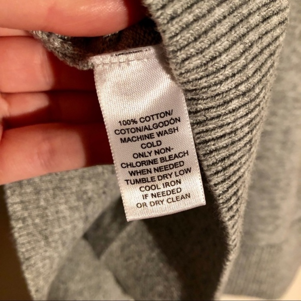 LOFT Gray Cardigan Sweater - Picture 6 of 6